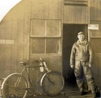 Charles outside a 545th nissen