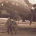 545th ground crew with 42-37762 JD-A 'Chaplain's Office'