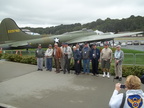 Katie Cahill takng a group photo