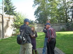 Jerry Meehl, Jen Wilkens, Grand-daughter of Bill Wilkens on right