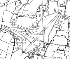 Grafton Underwood Airfield, Hardstand Locations