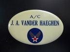 Aviation Cadet Name Tag