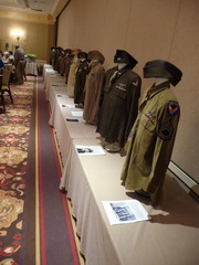 Nancy Toombs' Uniform Display