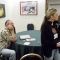 Chuck and Linda Walker in the Hospitality Room