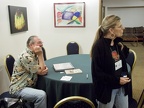 Chuck and Linda Walker in the Hospitality Room