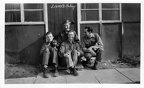 Francis M. Early and friends 384th (2696 visits) Francis M. Early, tail gunner for the Joseph D. Zink crew of the 544th Bomb Squad, in back.
Pho... Francis M. Early and friends 384th