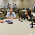 Swapping Stories in the Hospitality Room