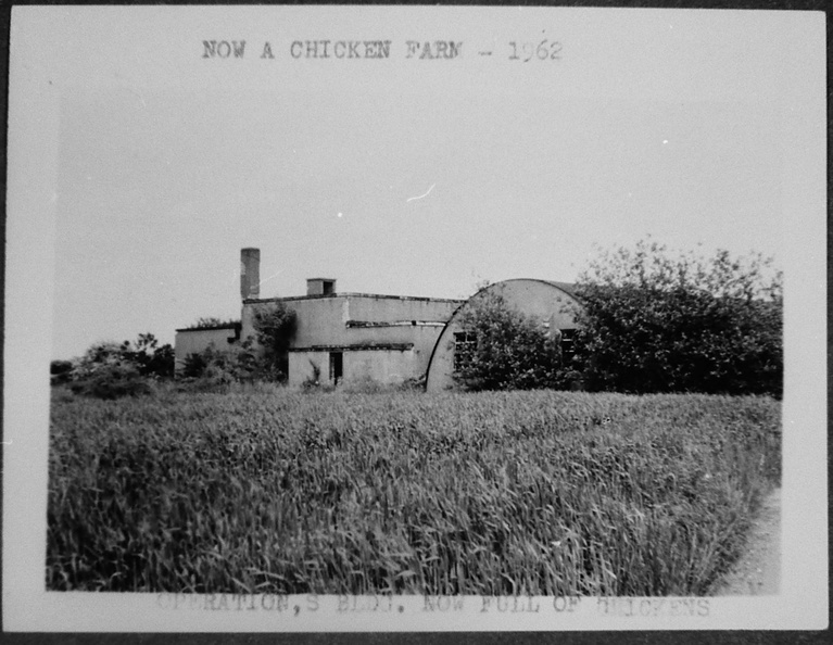 Grafton Underwood Operations building, 1962