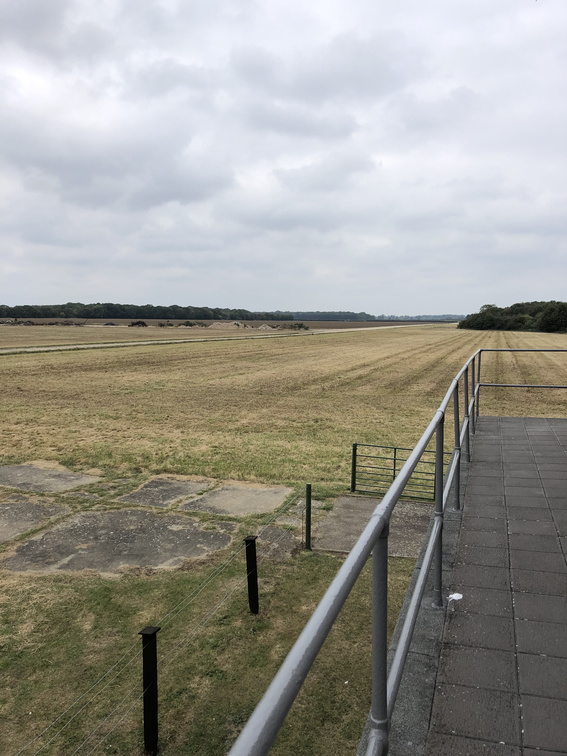 Looking West atop Control Tower