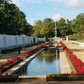 Reflecting Pool and Flagpole