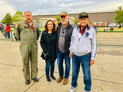 Junket XI -- Sally B visit -- Henry J. Kolinek and family