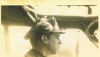 Gilmore in cockpit