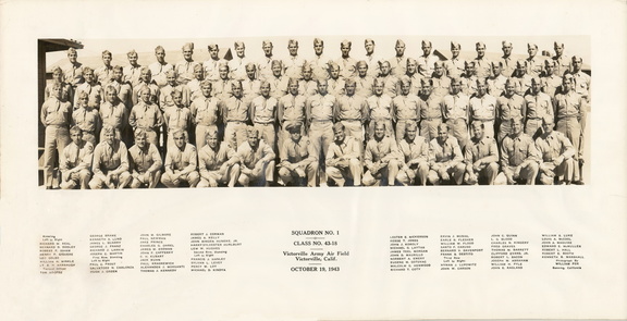 Squadron 1, Class 43-18, Victorville Calif.