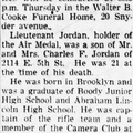 Theodore G. Jordan News Clip