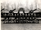 Lt Leif R Ostnes crew 08 kneeling 4th from left