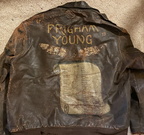 John Bregant A2 flight jacket back 