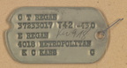 ID Tag, Charles T. Regan