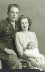 Gerald D. Rose.  wife Mary and daughter Mary  Lee