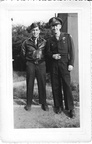 Arthur Schwery, Lawrence Murchan, photo developed NOV 1944