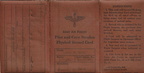 Physical Recor Card front
