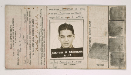 Martin P. Bachicha, ID Card