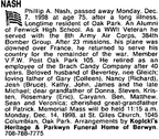 Phillip A. Nash, Obituary (517 visits) Phillip A. Nash, Obituary