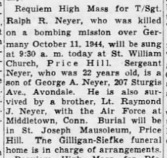 Photo from Find a Grave memorial https://www.findagrave.com/memorial/188023596/ralph-richard-neyer Ralph Richard Neyer News Clip.png